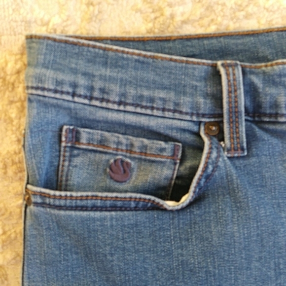 Gloria Vanderbilt Amanda Slendering VIscose Jeans Plus 14 Blue - Picture 11 of 14